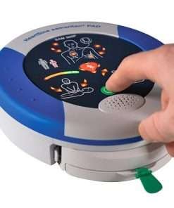 Alternative view of HeartSine Samaritan PAD 500P with CPR Advisor (Semi Automated Defibrillator)