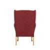 Brick Queen Anne Fireside Chair FSC 009 BRK