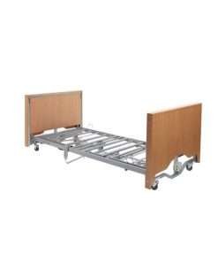 Alternative view of Casa Elite Care Home Bed Low in Beech without Side Rails