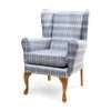 FSC 010 BL Balmoral Fireside Chair Blue