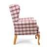 FSC 010 RD Balmoral Fireside Chair Red