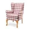 FSC 010 RD Balmoral Fireside Chair Red