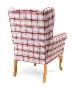 FSC 010 RD Balmoral Fireside Chair Red