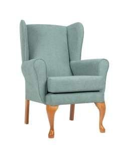 Mineral Queen Anne Fireside Chair FSC 009 MIN