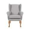 Stone Queen Anne Fireside Chair FSC 009 STO